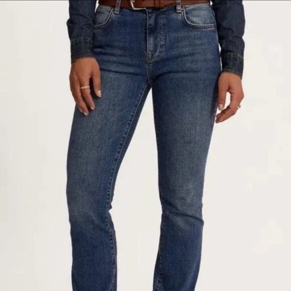 Tecovas Mid Rise Straight Mid wash western jeans size 28 - Picture 1 of 10
